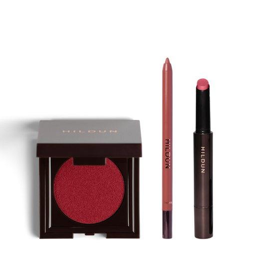 Berry Blur Lip + Cheek Trio